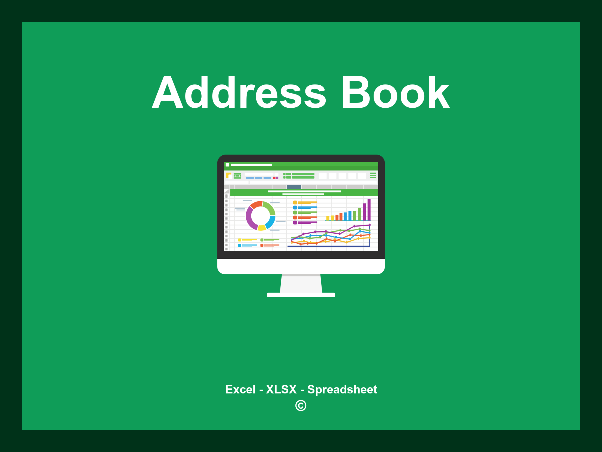 Address Book Excel Template