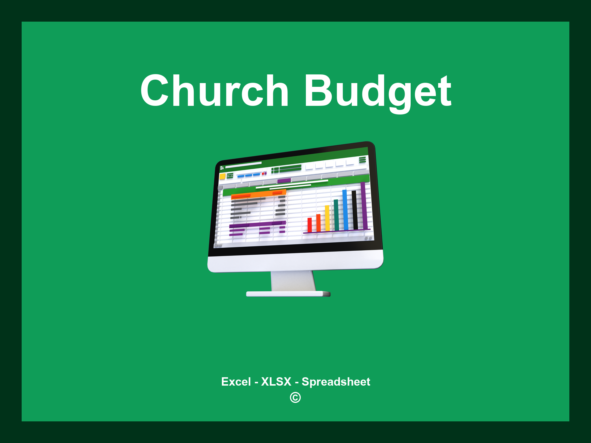 Church Budget Template Excel