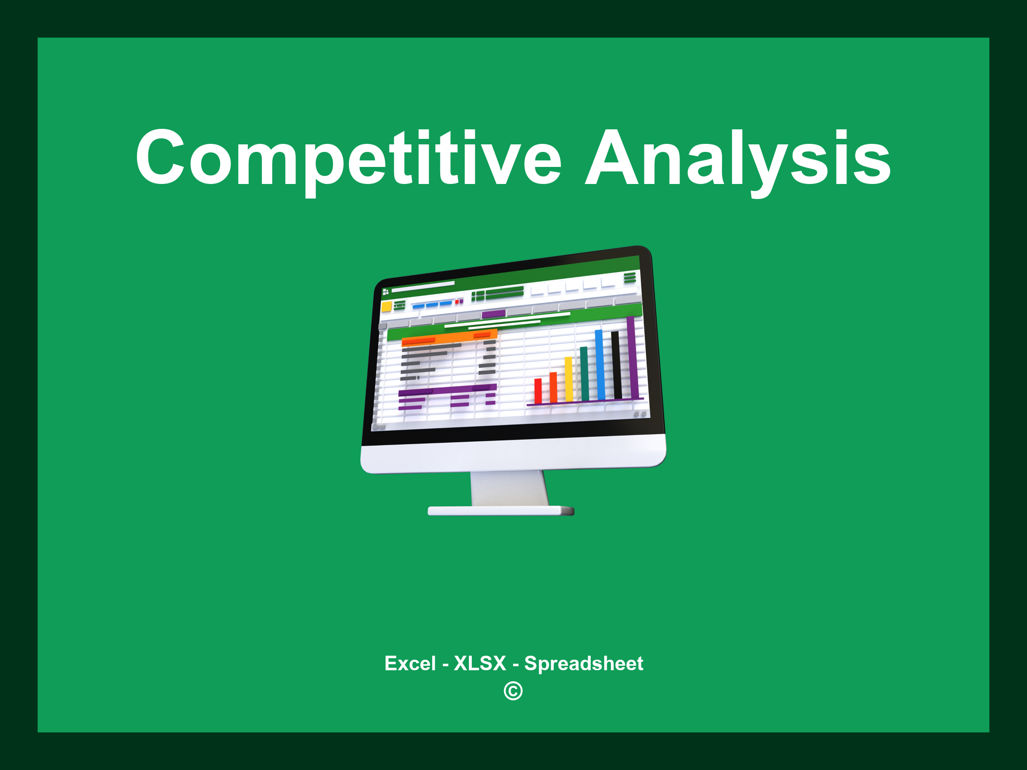 Competitive Analysis Template Excel