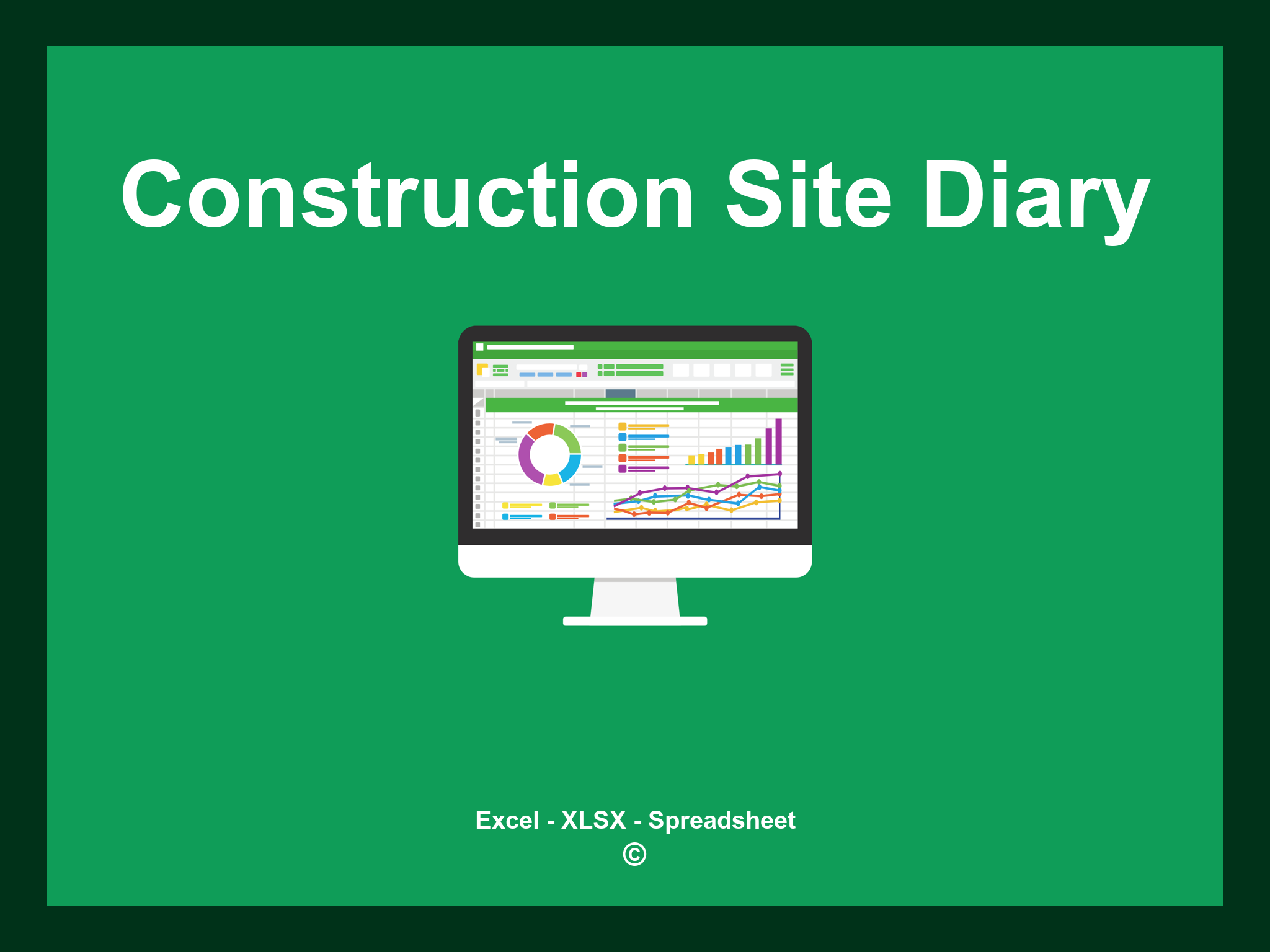 Construction Site Diary Template Excel