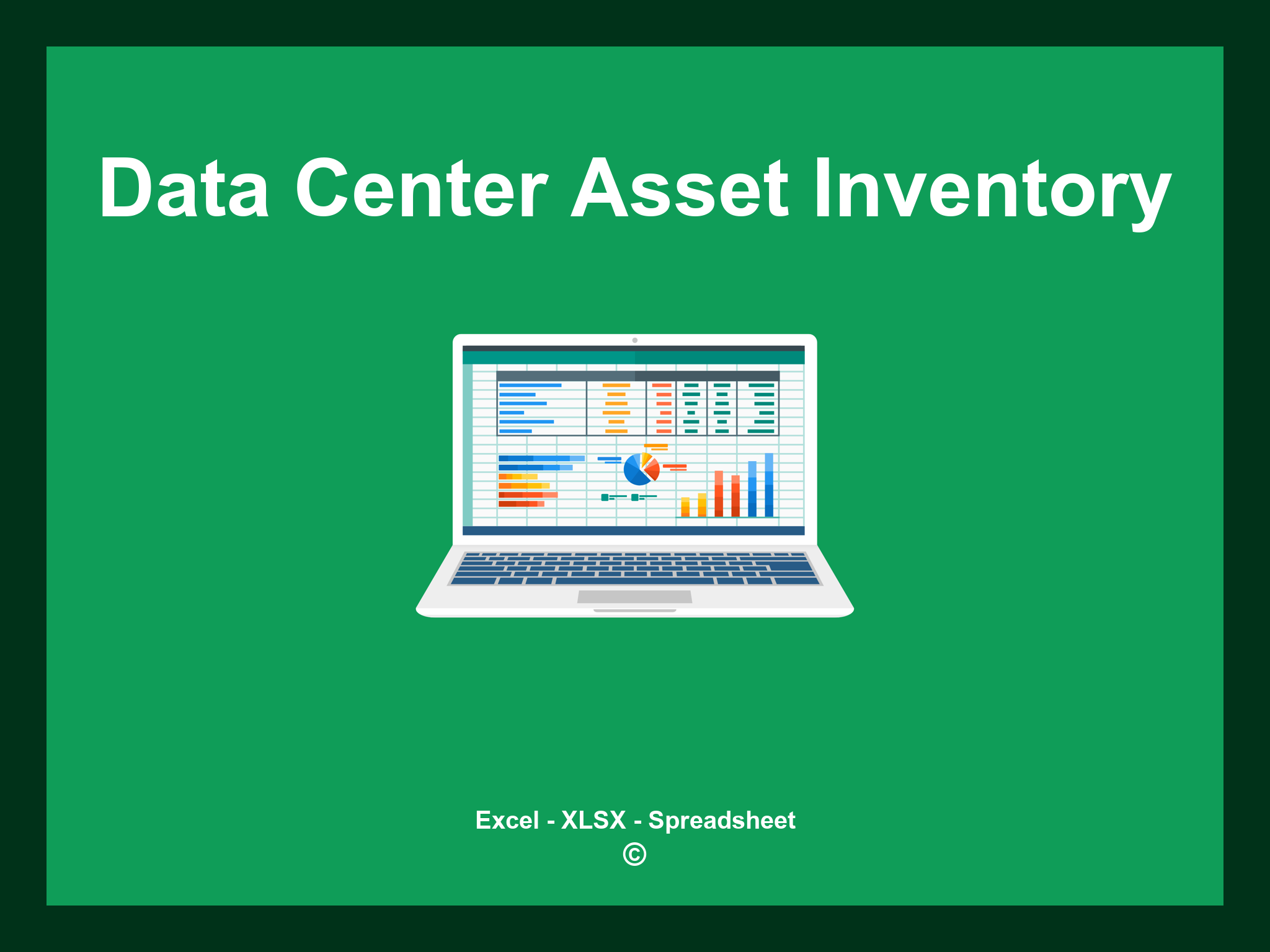 Data Center Asset Inventory Template Excel