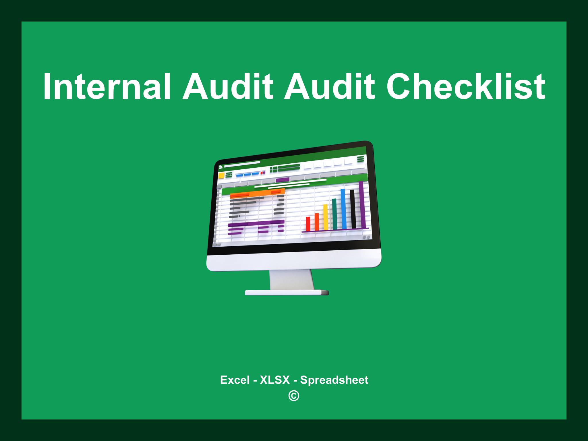 Excel Internal Audit Audit Checklist Template