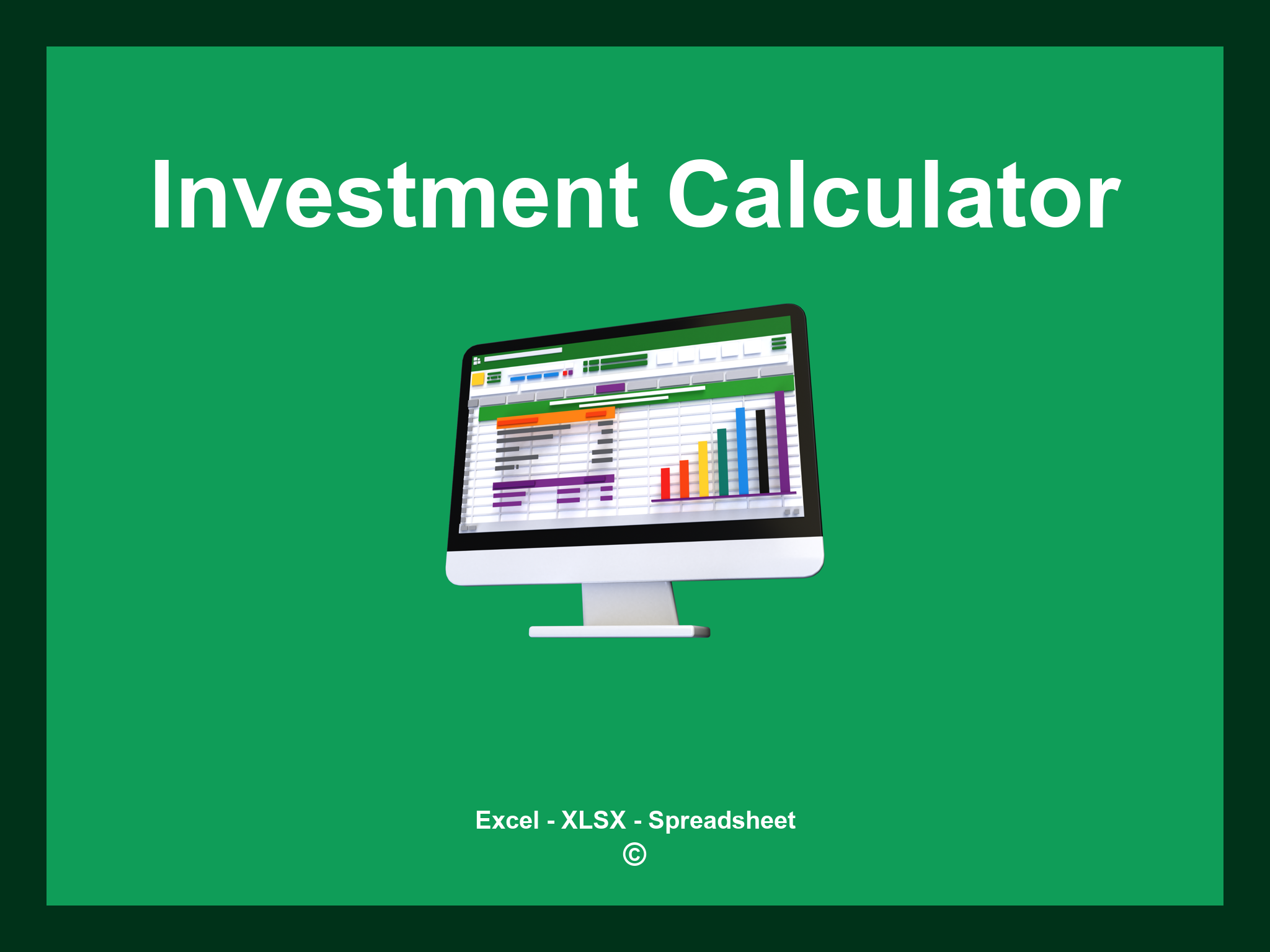 Investment Calculator Excel Template