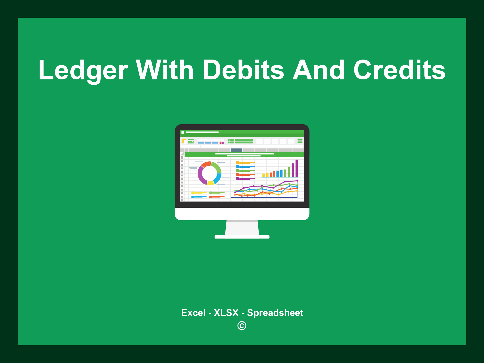 Excel Ledger Template With Debits And Credits