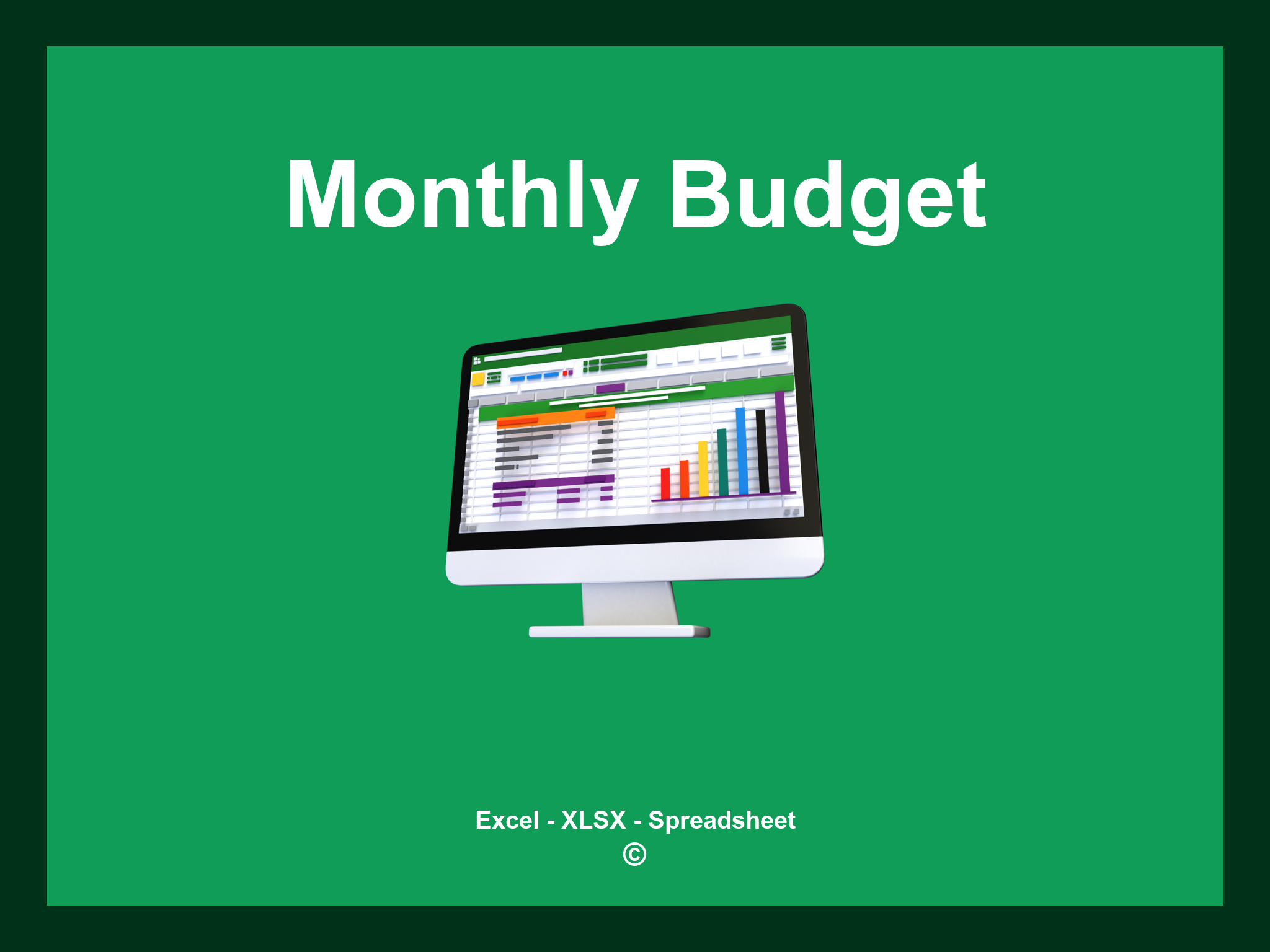 Monthly Budget Template Excel