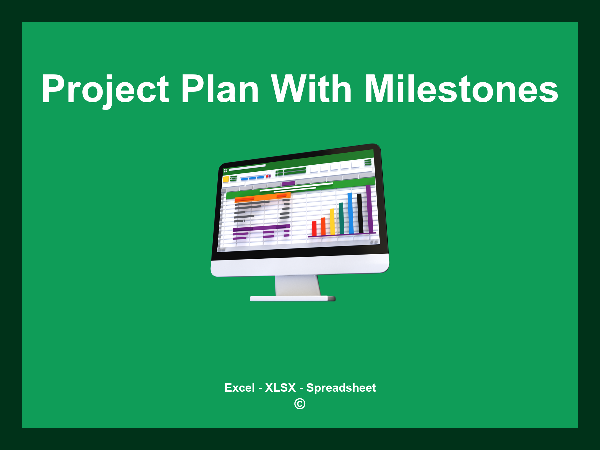 Excel Project Plan Template With Milestones