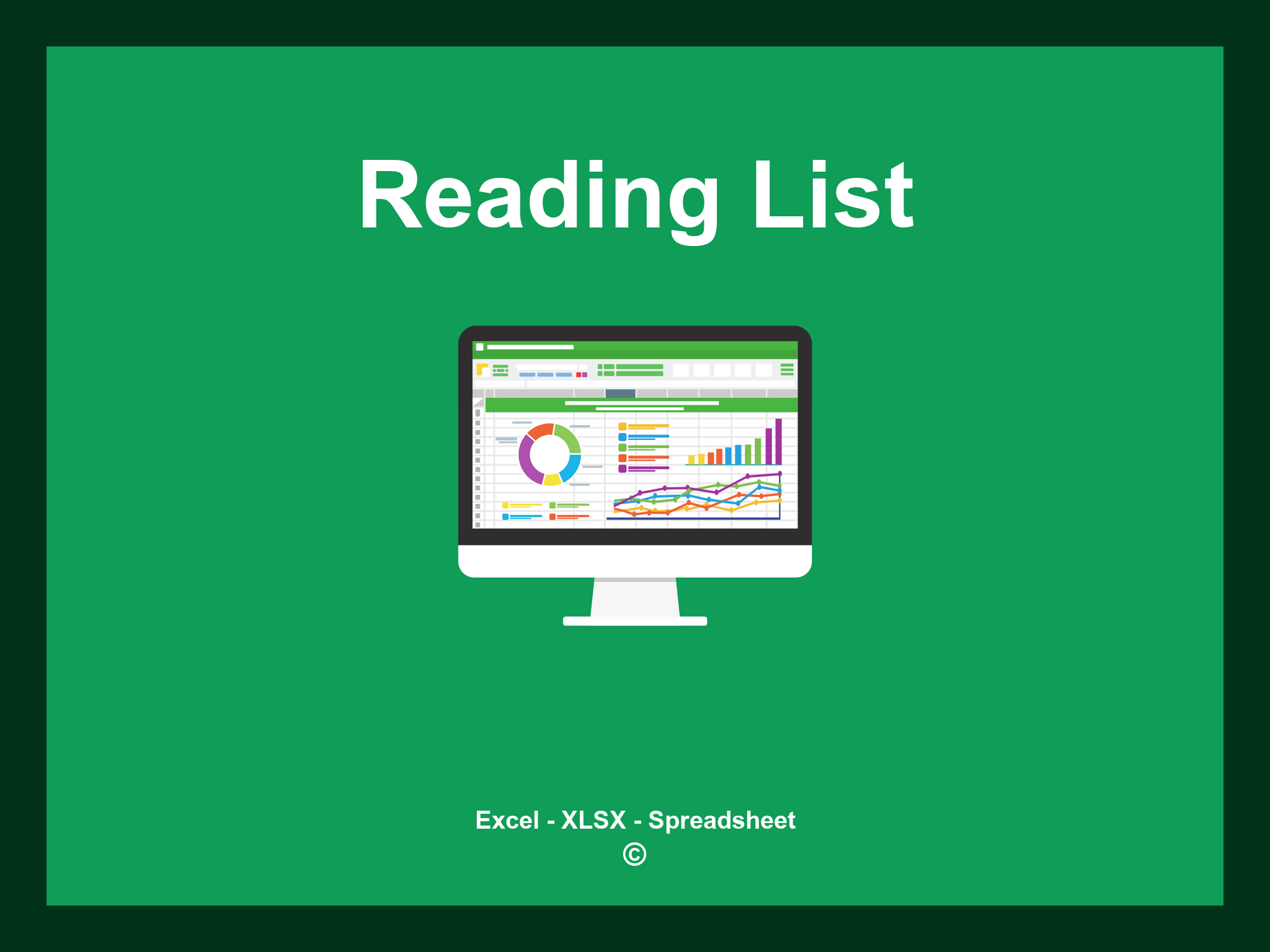 Reading List Excel Template
