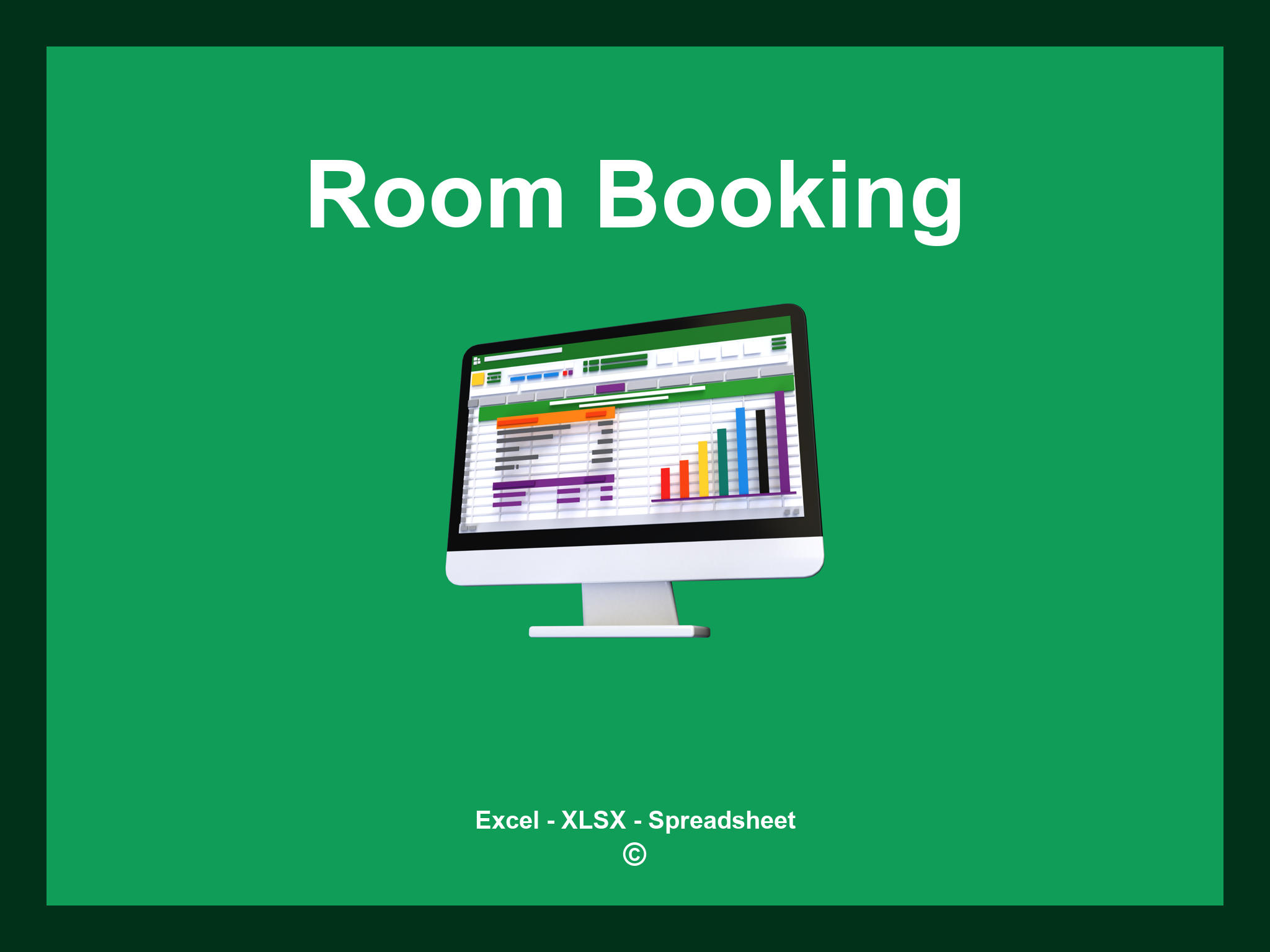Room Booking Excel Template