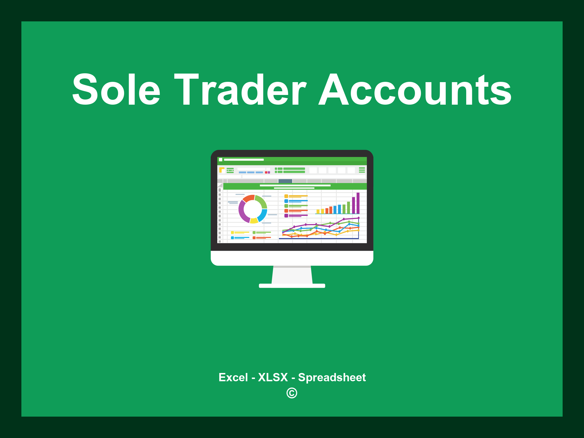 Sole Trader Accounts Excel Template