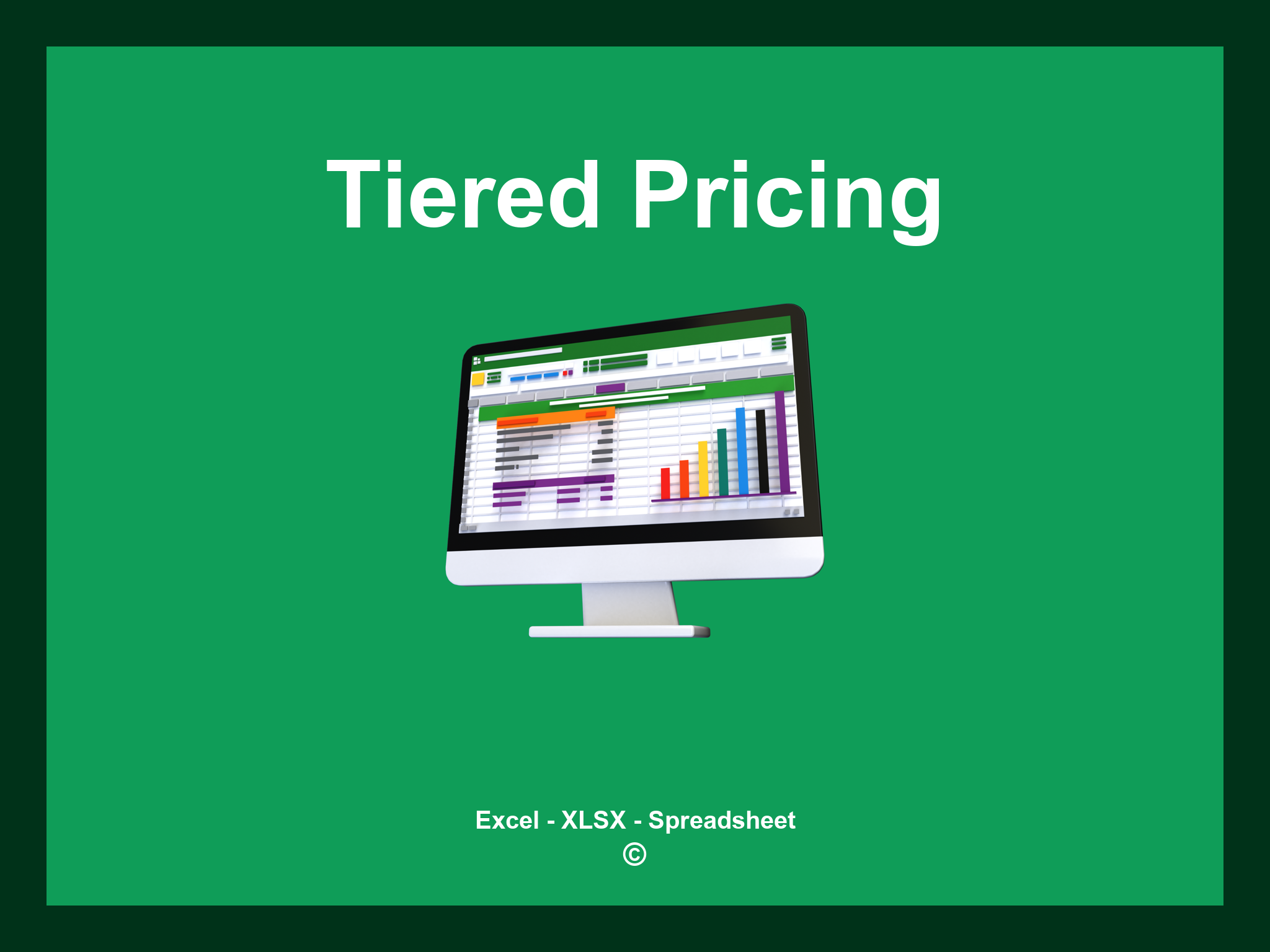 Tiered Pricing Template Excel