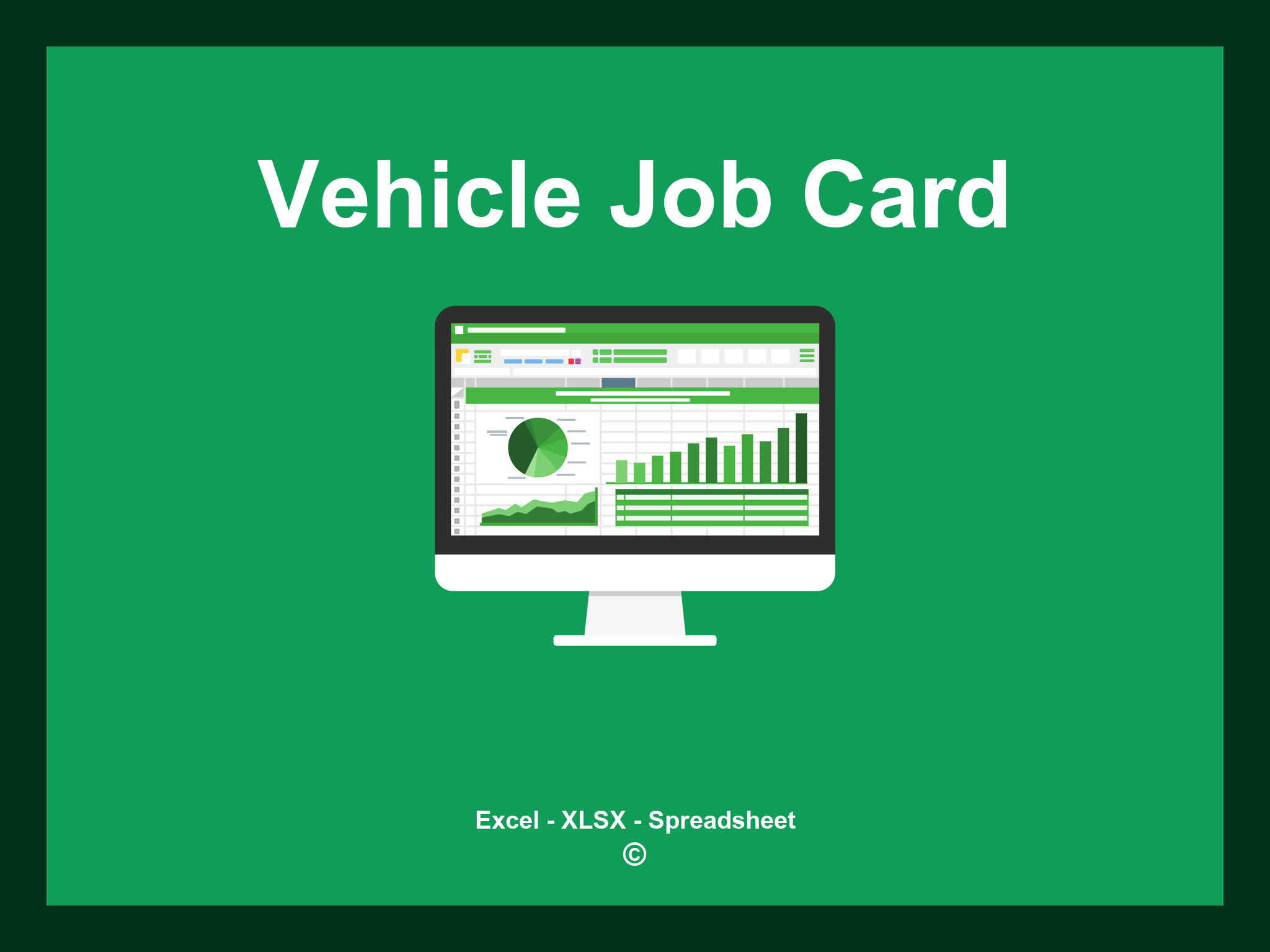 Vehicle Job Card Template Excel