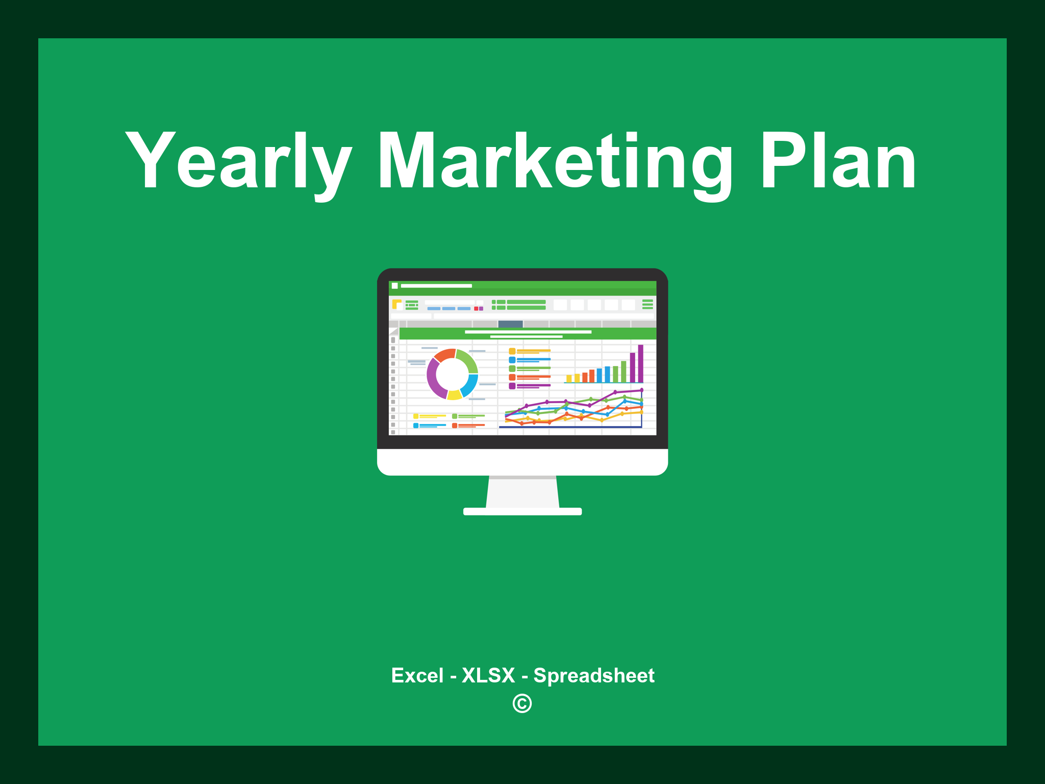 Yearly Marketing Plan Template Excel